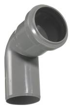 PP bøjning grå 40 mm x 87 gr.